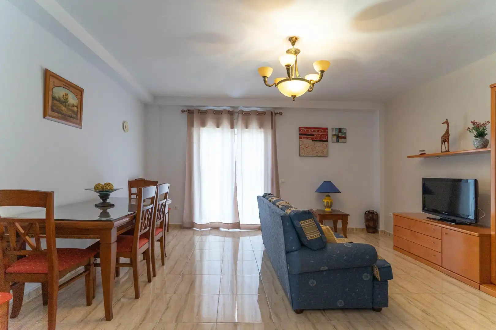 Living room of Flat for rent in Alhaurín El Grande  with Air Conditioner, Heating and Furnished