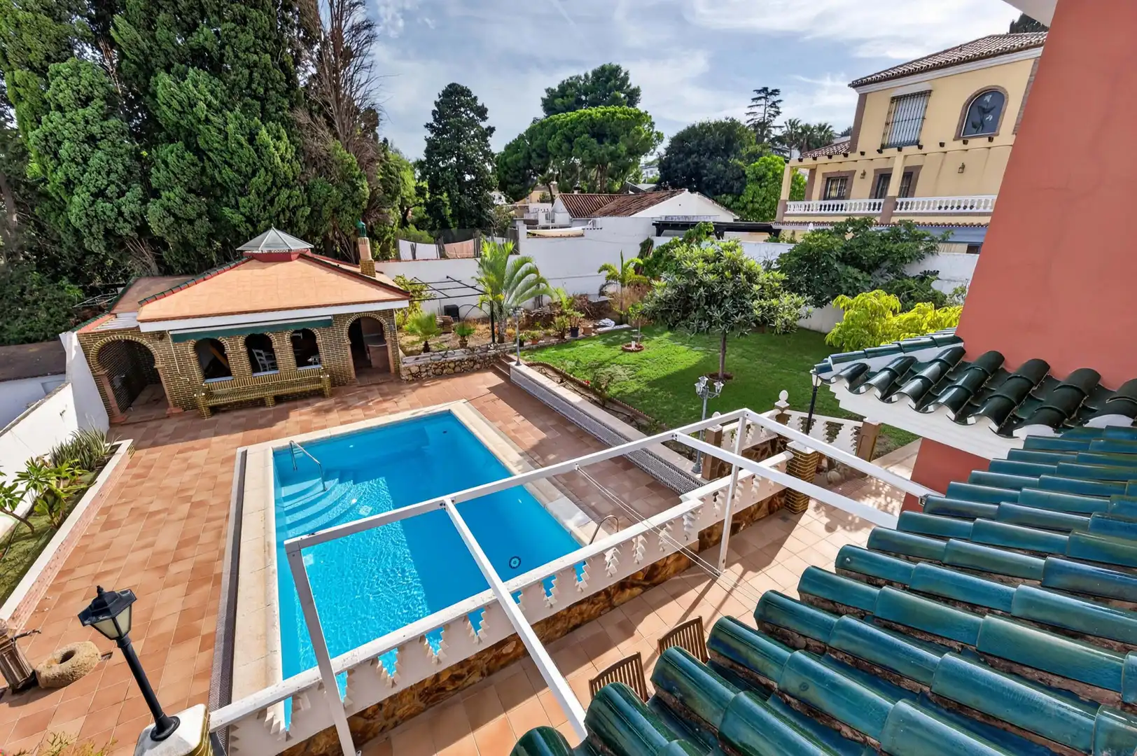 Piscina de Casa o xalet en venda en Churriana