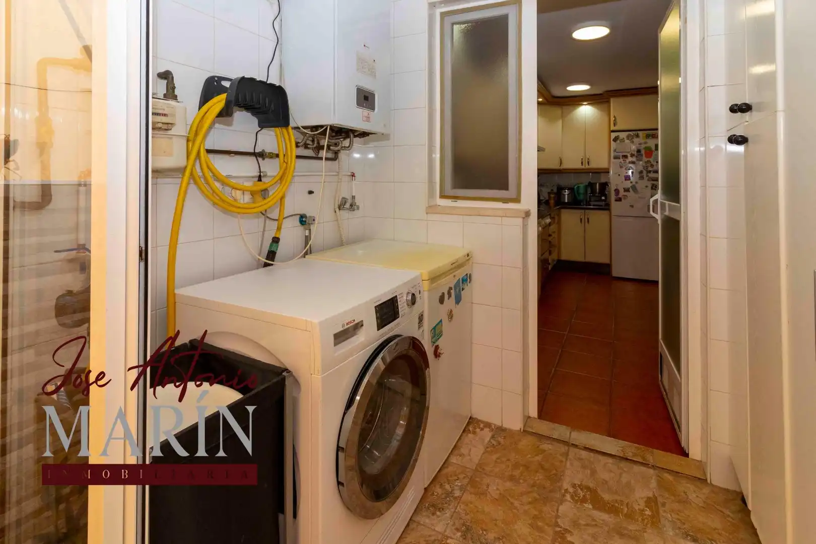 Cocina de Casa adosada en venta en Badajoz con Aire acondicionado, Calefacción y Trastero