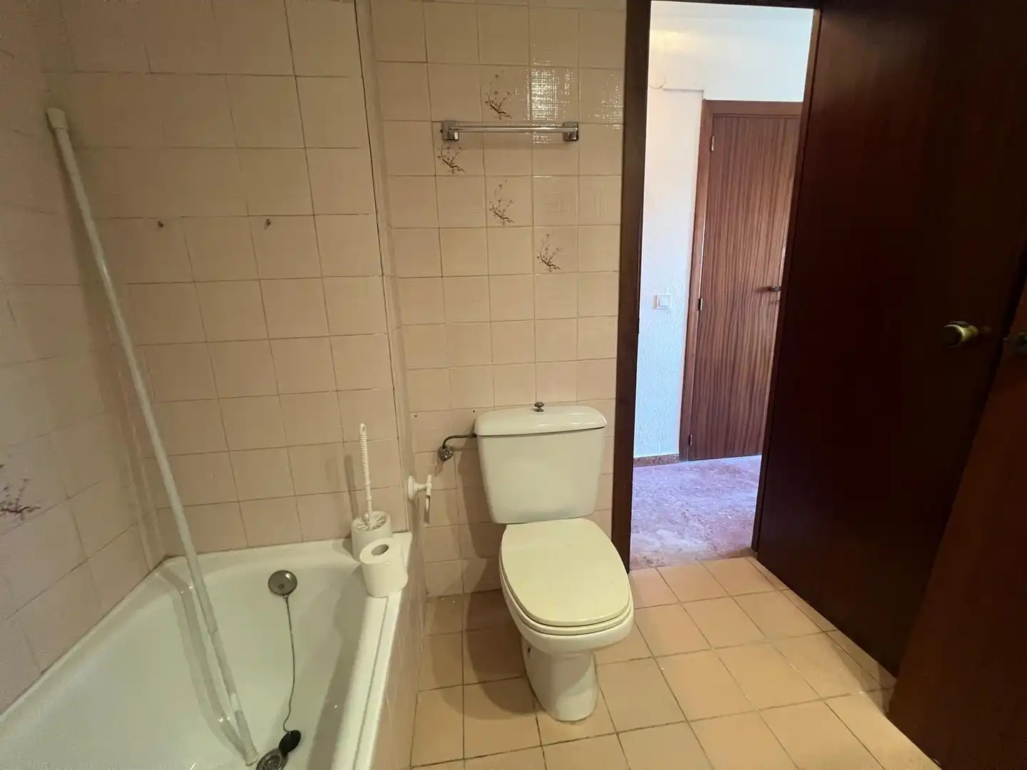 Bathroom of Flat for rent in Valencia  with Private garden, Terrace and Furnished