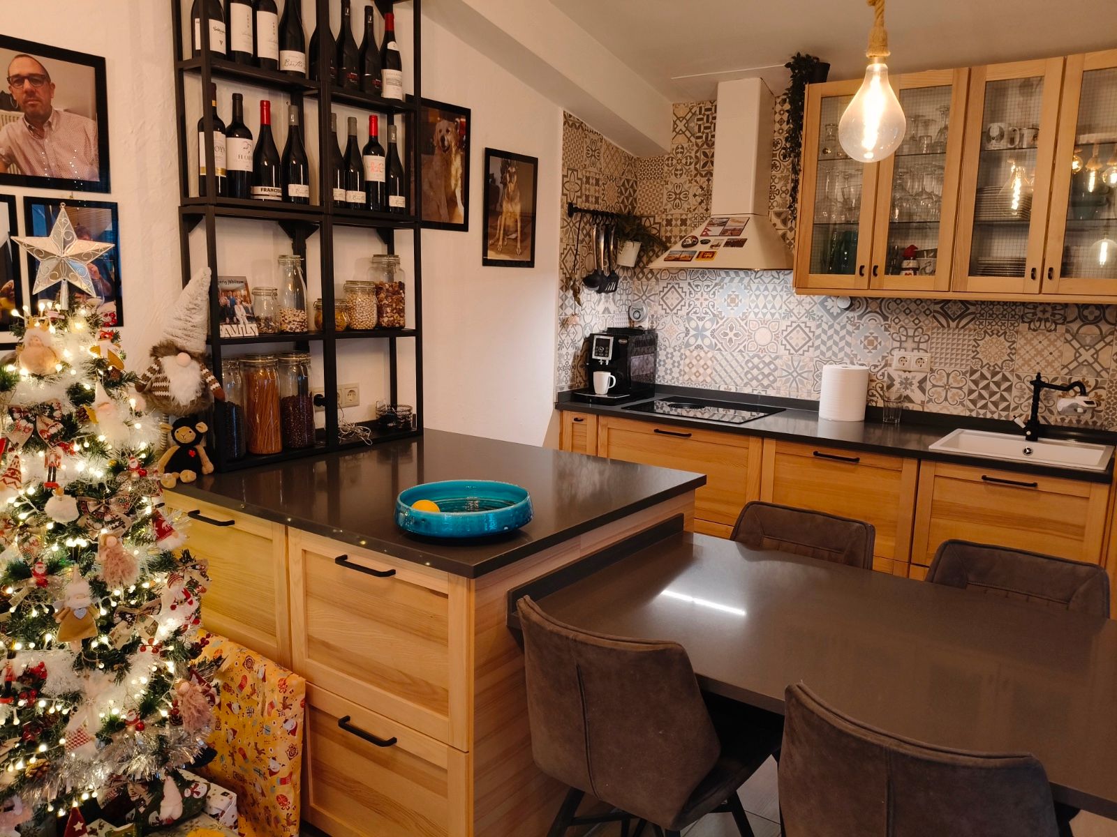 Cocina de Casa o chalet en venta en Aspe con Aire acondicionado, Calefacción y Terraza