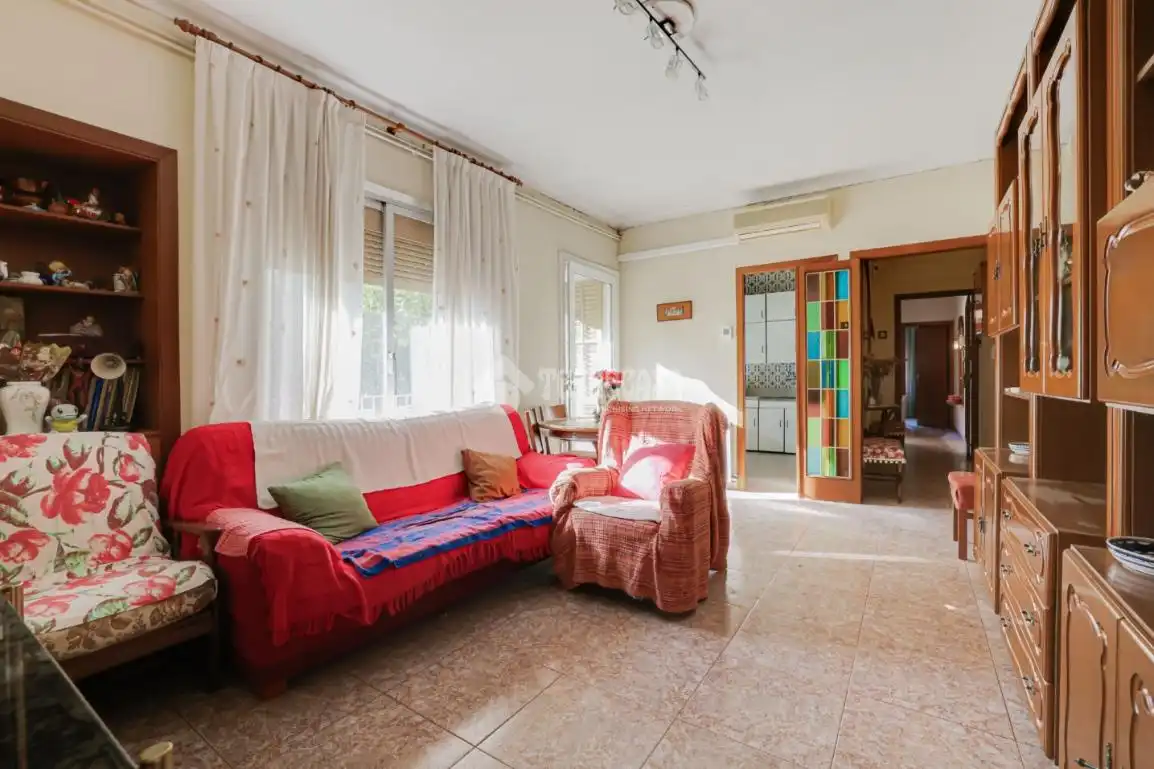 Sala de estar de Piso en venta en Barcelona con Balcón