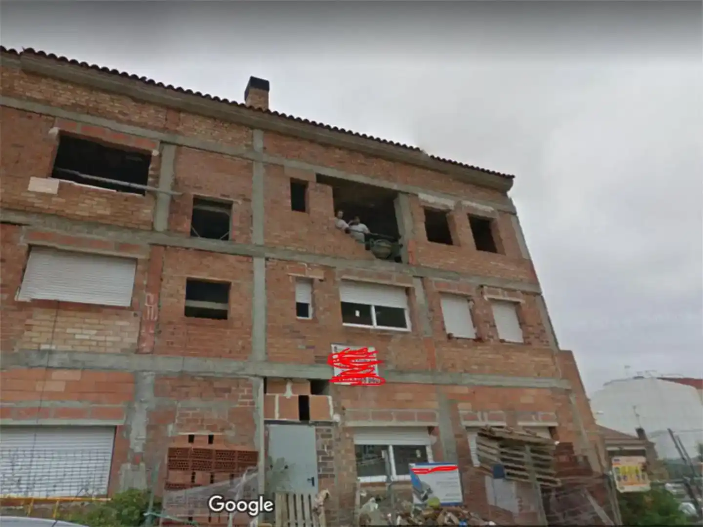 Vista exterior de Pis en venda en Almenar