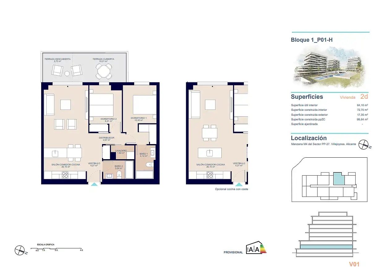 Apartamento con terraza en venta en Platja de Torres, imagen 25