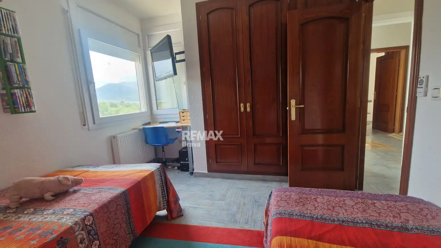 Bedroom of Houses for sale in Roses  with Air Conditioner, Private garden and Parquet flooring