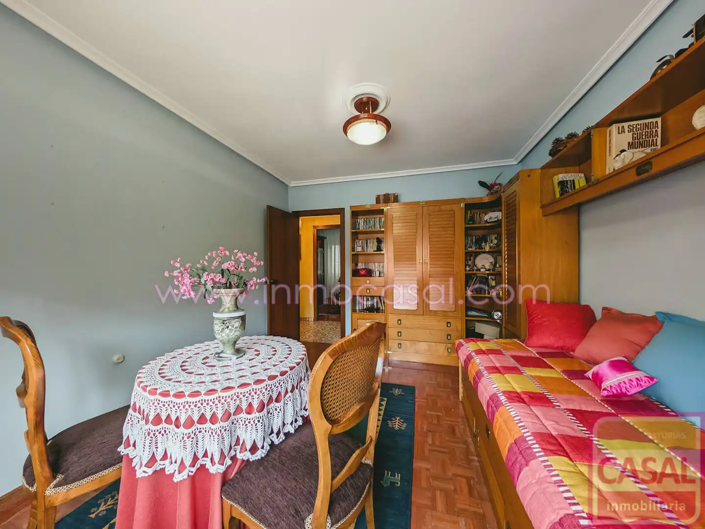 Bedroom of Flat for sale in Langreo  with Heating