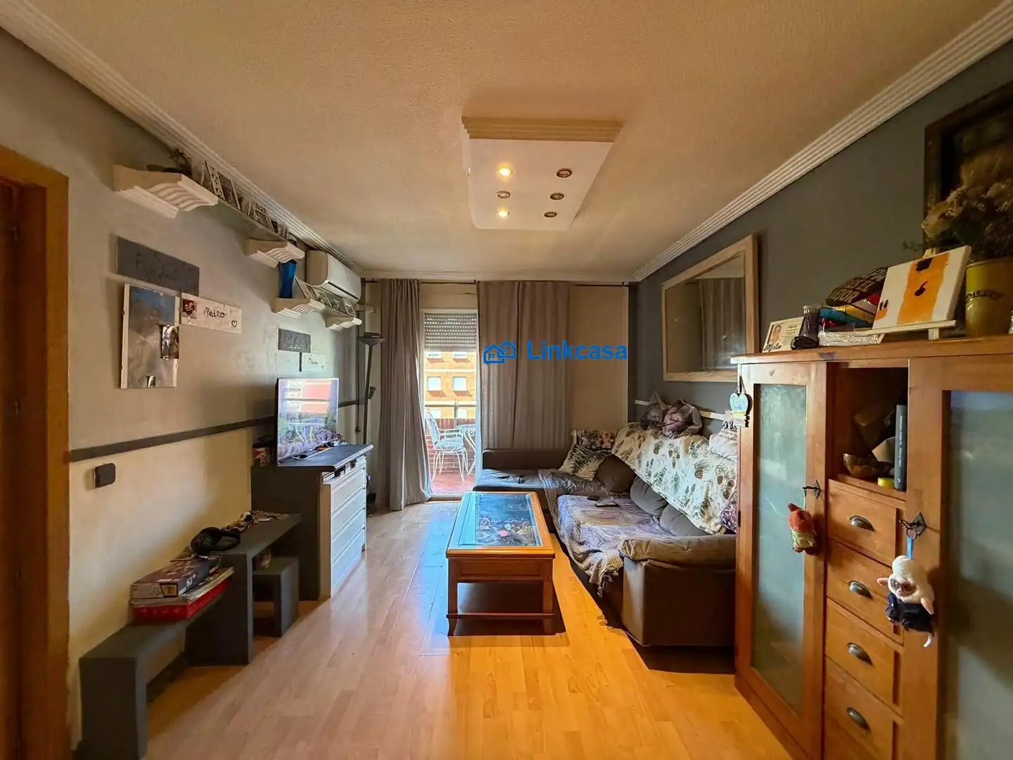 Living room of Flat for sale in Móstoles  with Air Conditioner, Heating and Terrace