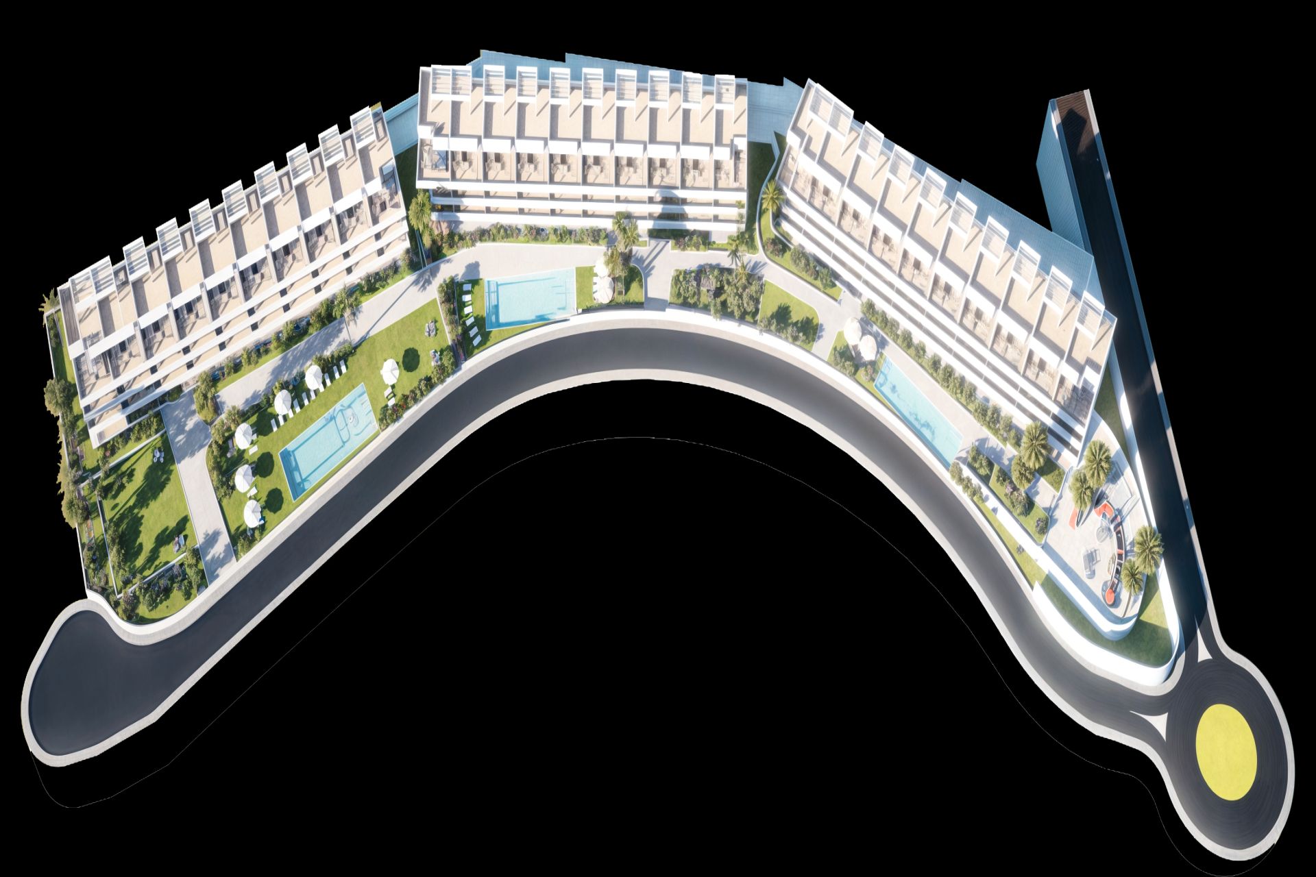 Exterior view of Apartment for sale in Finestrat  with Air Conditioner, Heating and Terrace