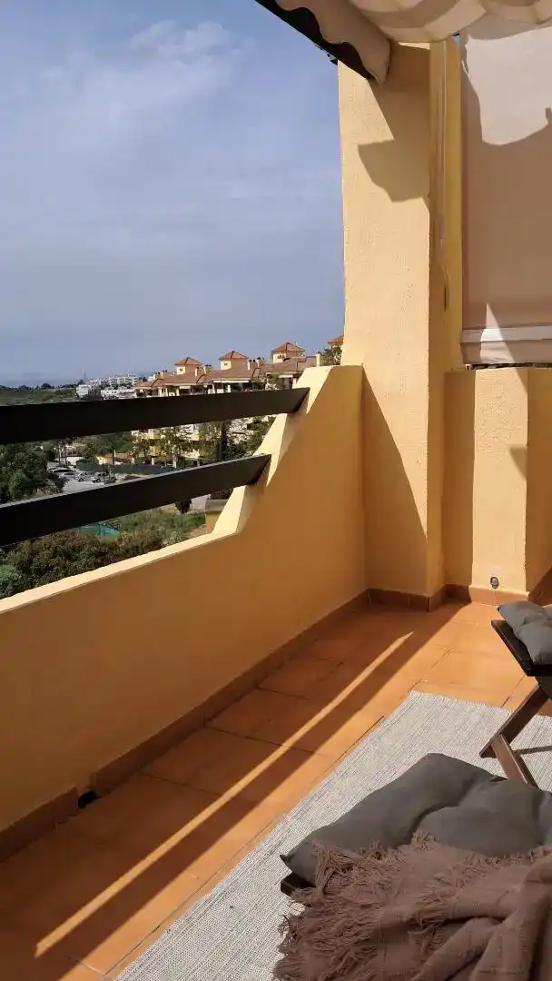 Terraza de Dúplex en venta en Estepona con Piscina