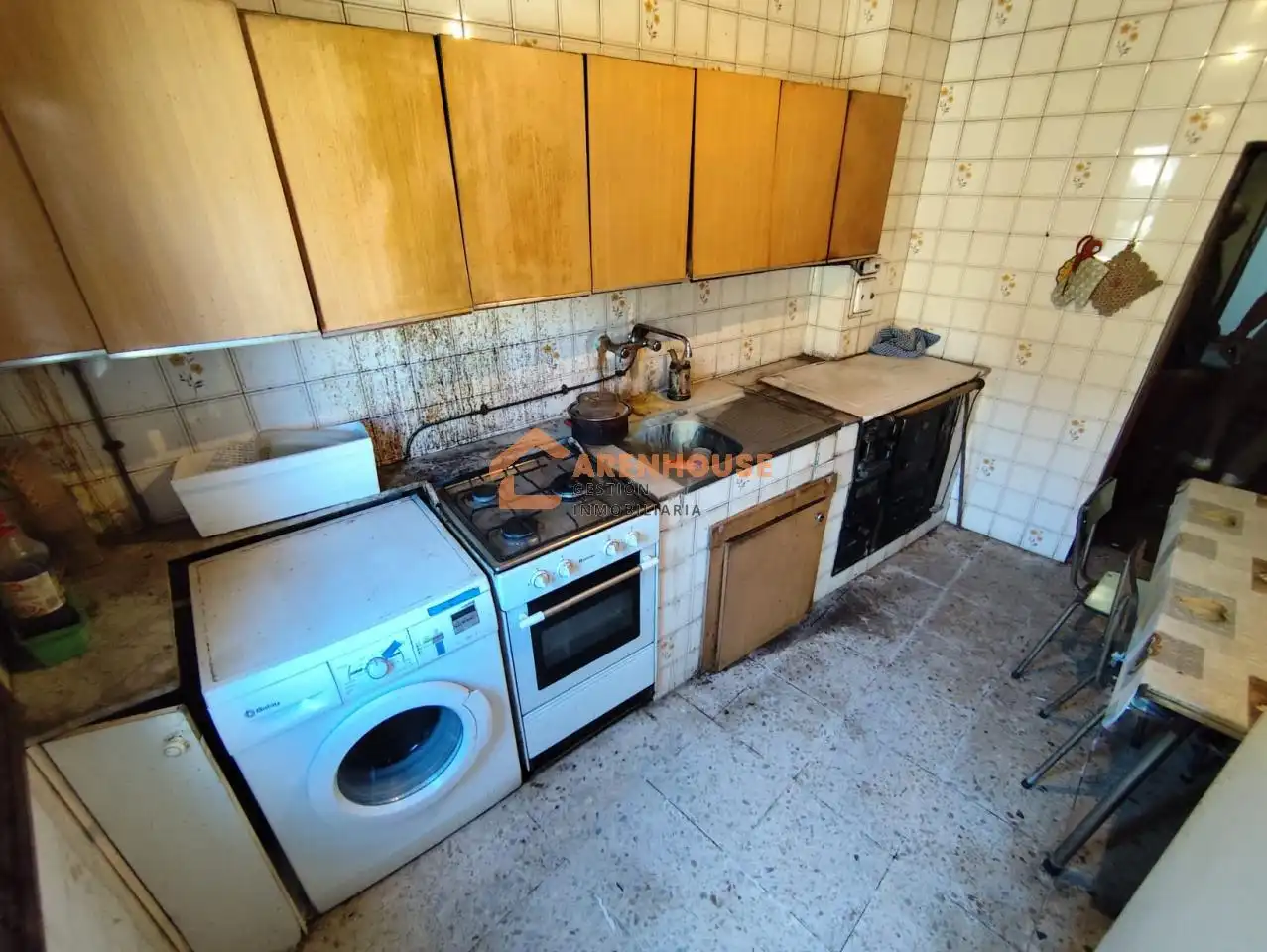 Cuina de Casa o xalet en venda en Baños de Molgas amb Calefacció, Jardí privat i Traster