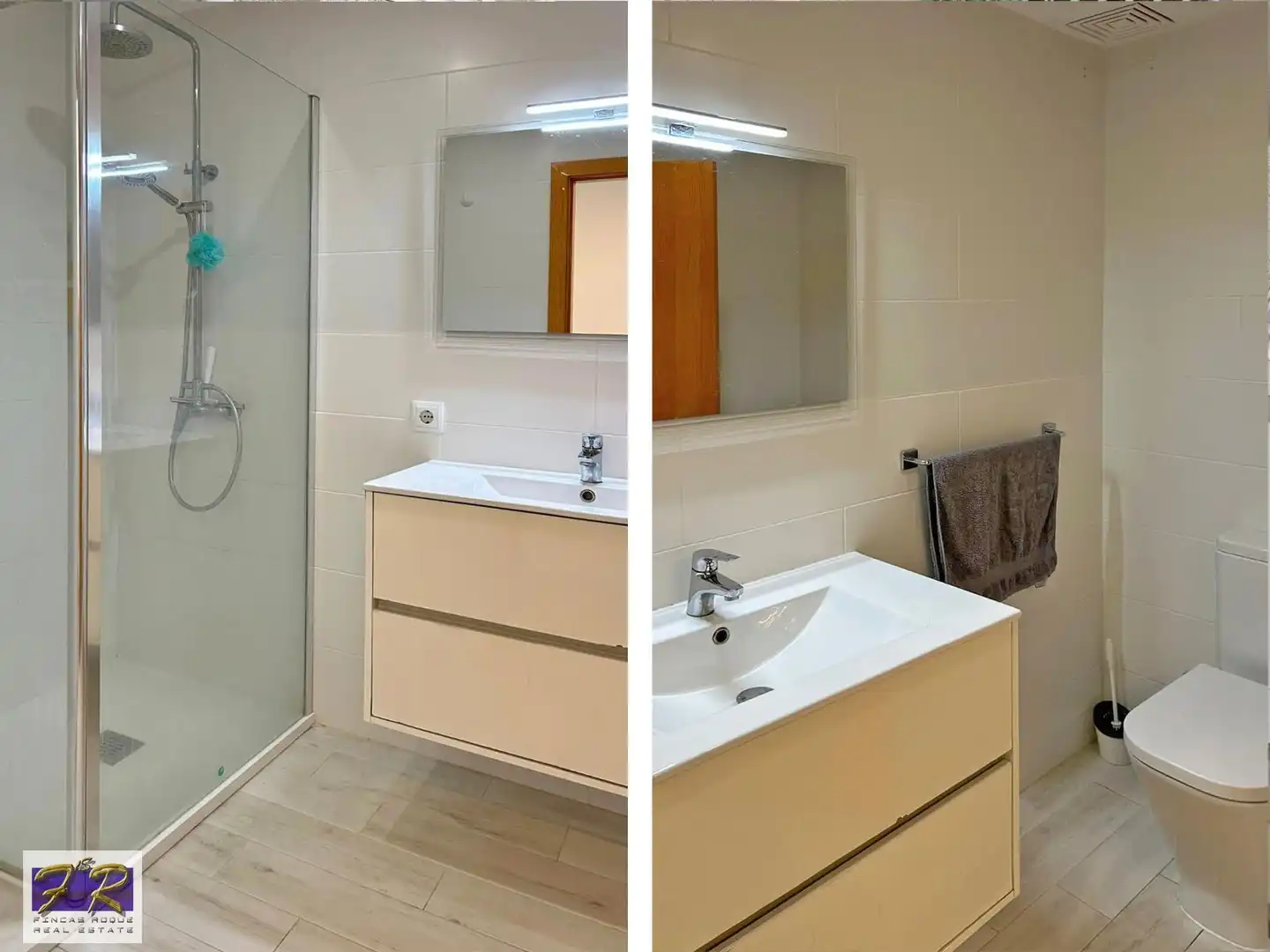 Badezimmer von Wohnung zum Verkauf in Pollença mit Klimaanlage, Abstellraum und Schwimmbad