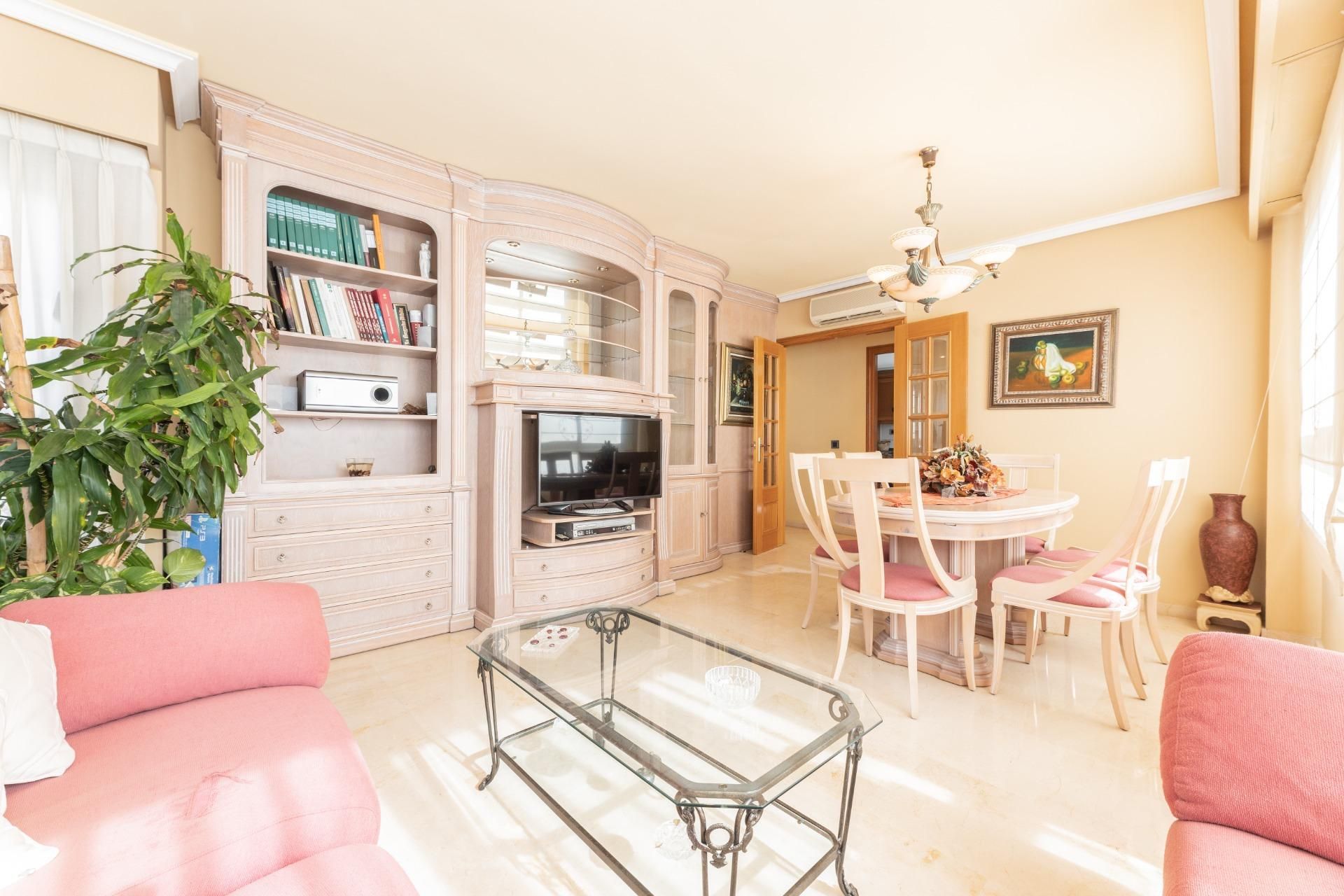Living room of Flat to rent in  Valencia Capital  with Air Conditioner
