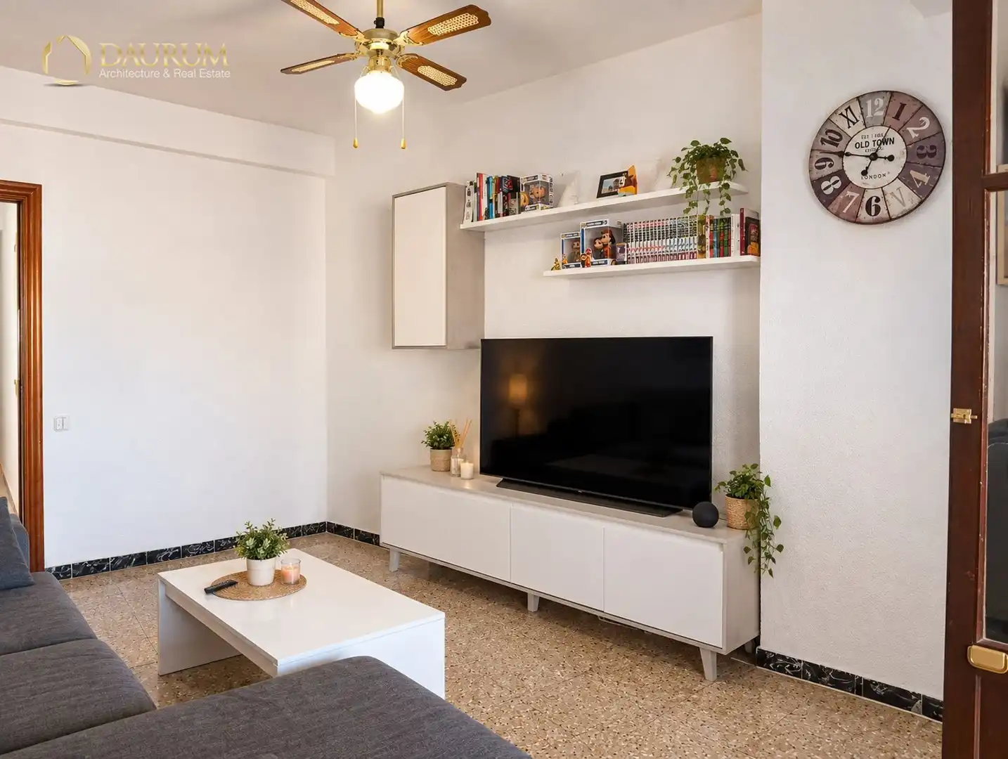 Sala de estar de Ático en venta en Alicante / Alacant con Terraza