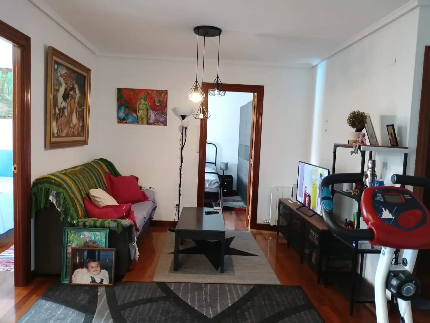 Sala de estar de Piso en venta en Voto con Calefacción, Trastero y Amueblado