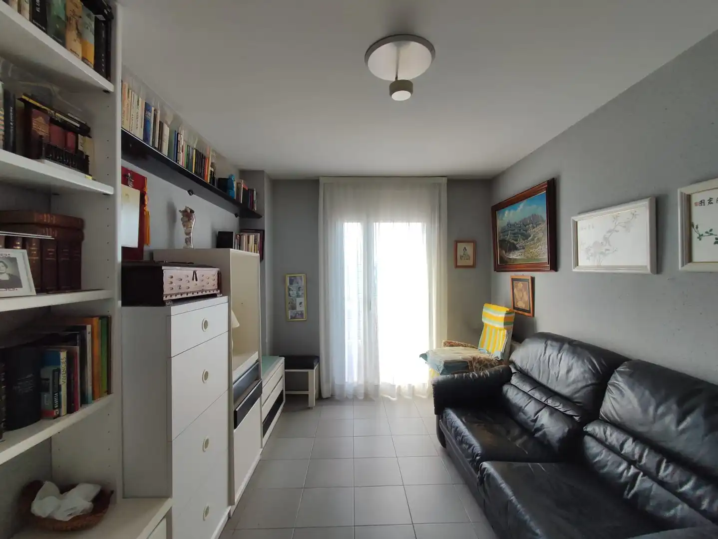 Sala de estar de Piso en venta en Manresa con Calefacción, Terraza y Trastero