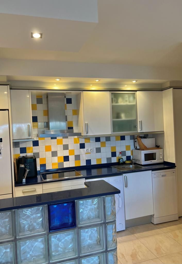 Kitchen of Apartment for sale in Vandellòs i l'Hospitalet de l'Infant  with Air Conditioner, Heating and Furnished