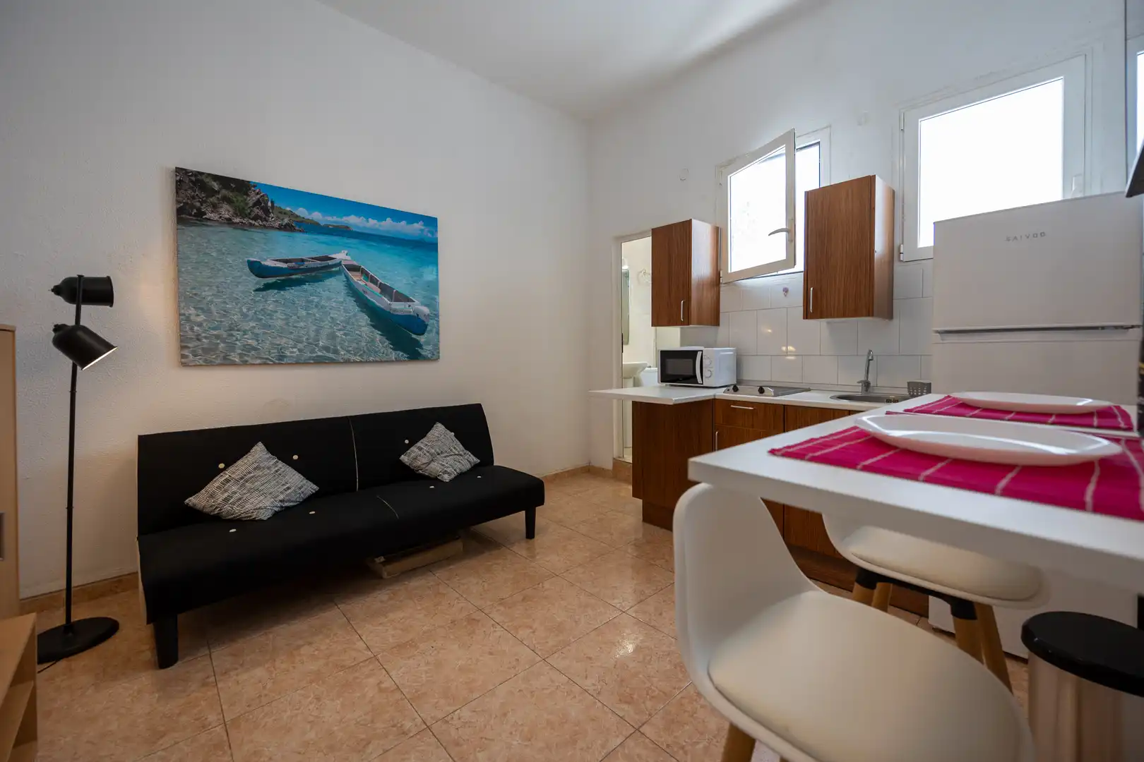 Sala de estar de Piso de alquiler en Las Palmas de Gran Canaria con Amueblado