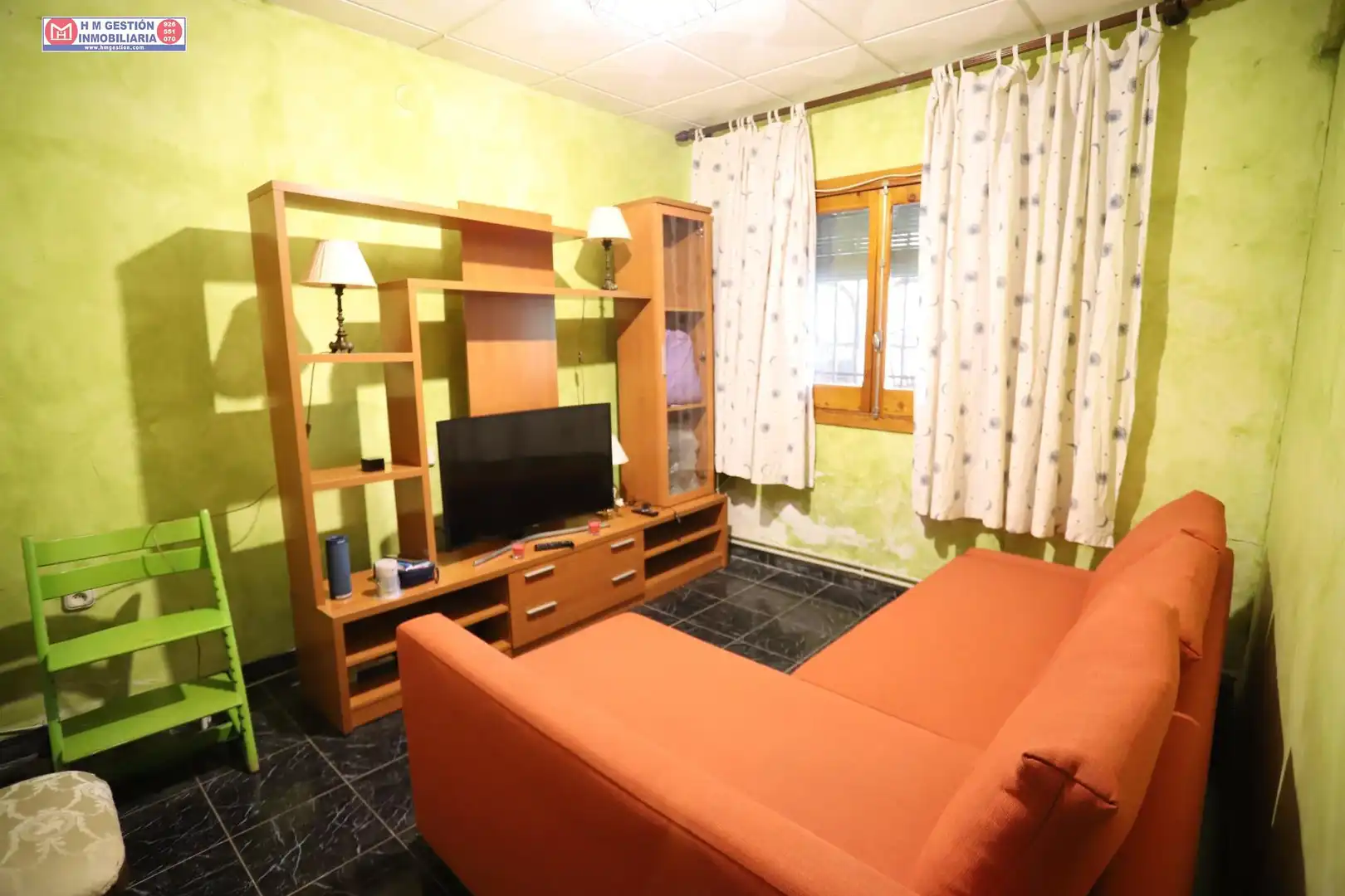 Sala de estar de Casa o chalet en venta en Puerto Lápice con Aire acondicionado y Calefacción
