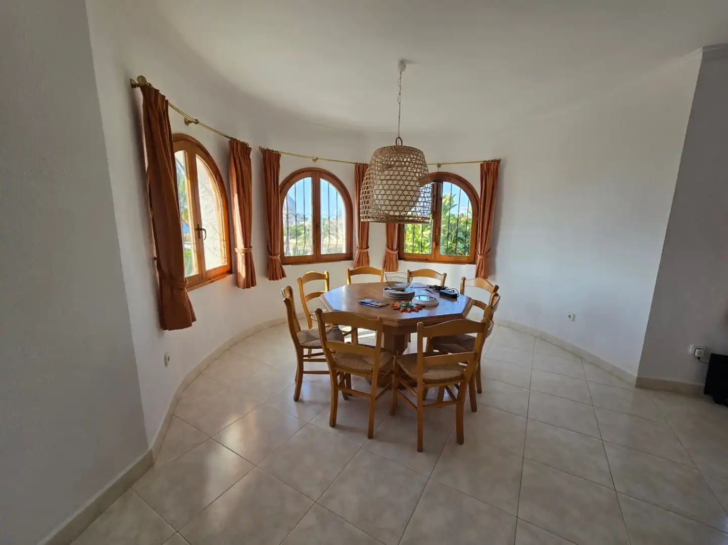 Dining room of Houses for sale in Calpe / Calp