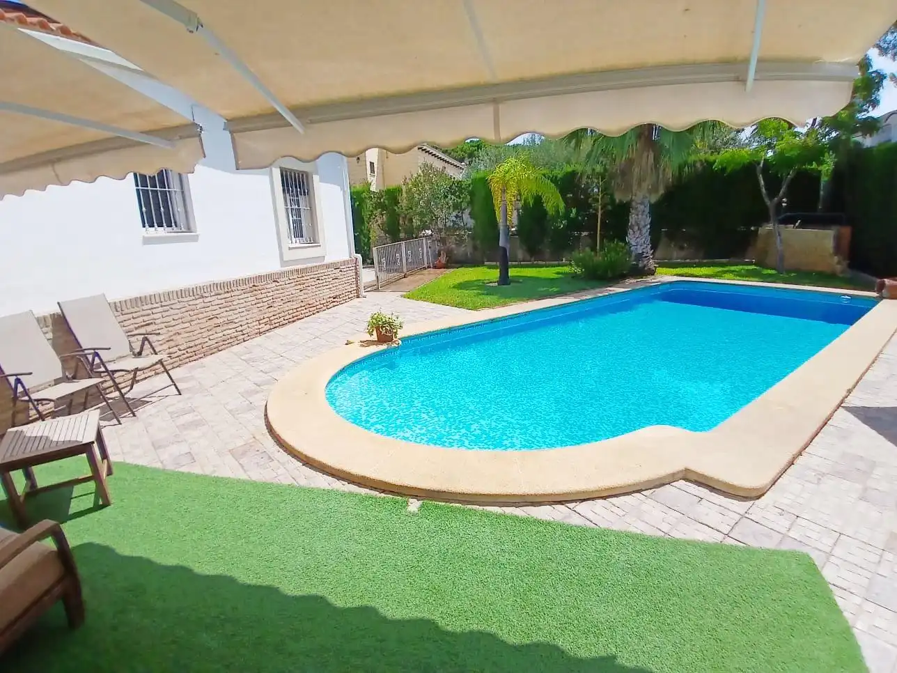 Piscina de Casa o chalet en venta en Aljaraque con Calefacción, Jardín privado y Piscina