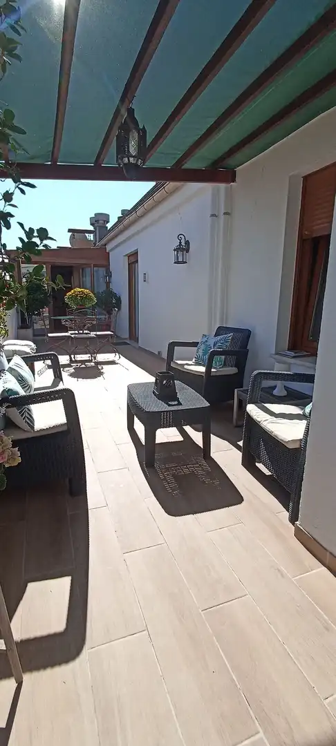 Terrace of Attic for sale in Alcoy / Alcoi  with Air Conditioner, Parquet flooring and Terrace
