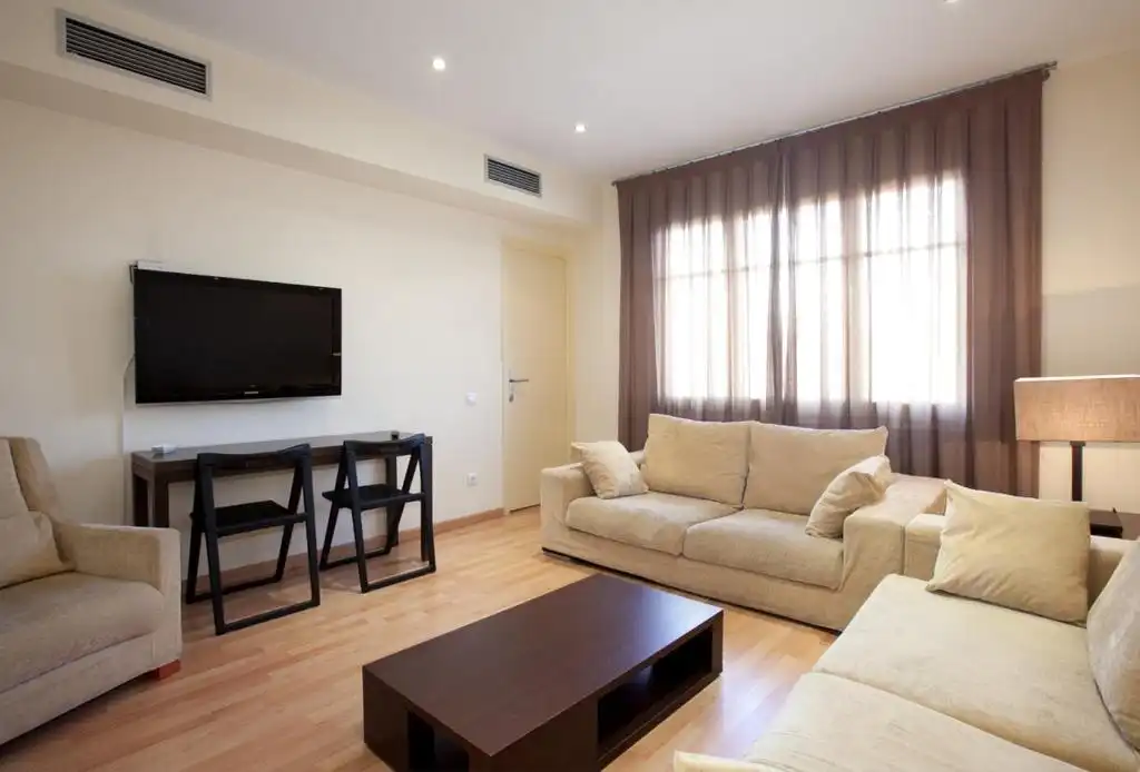 Sala de estar de Piso de alquiler en Sants - Montjuïc