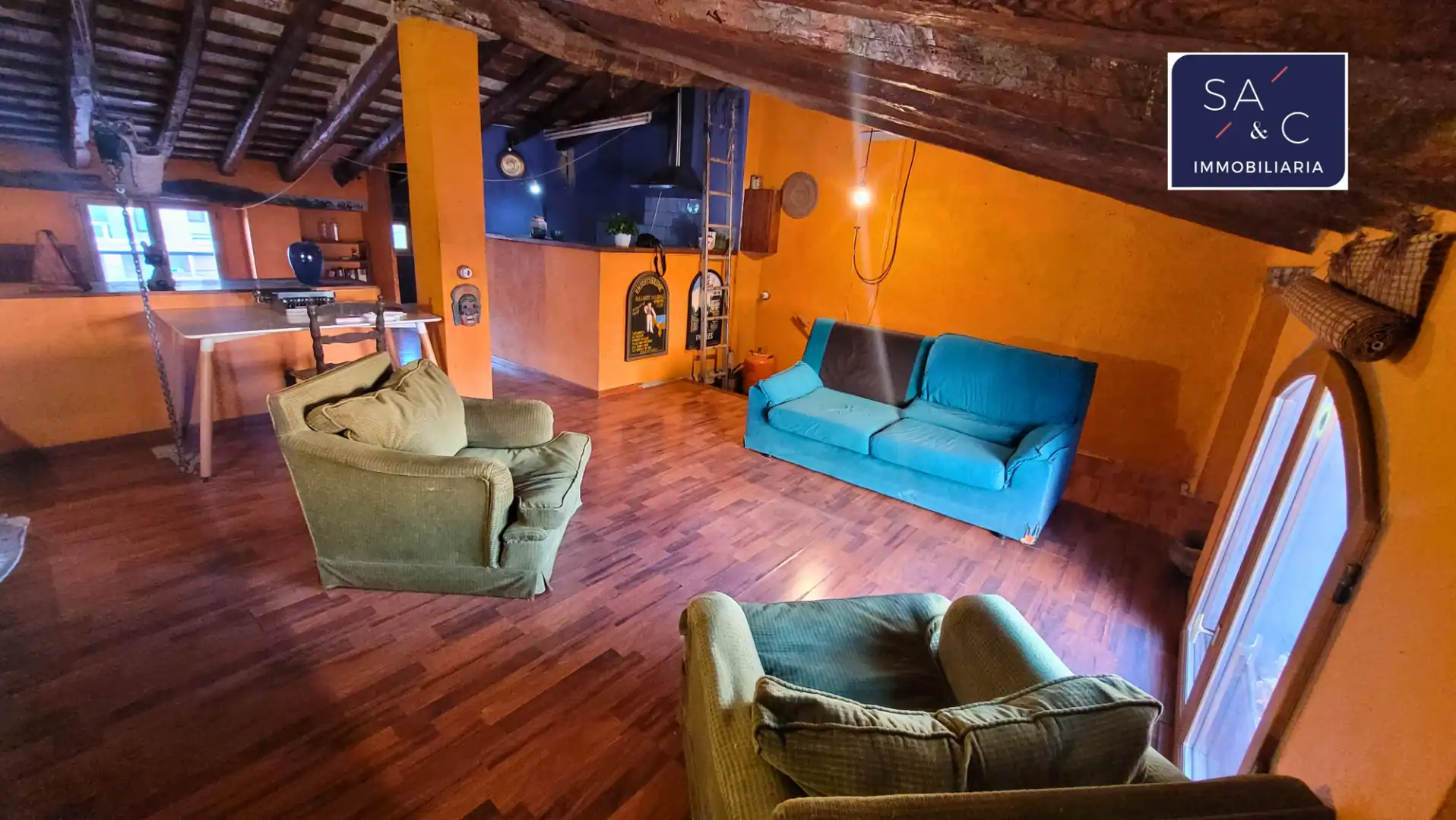 Sala d'estar de Casa adosada en venda en Almoster
