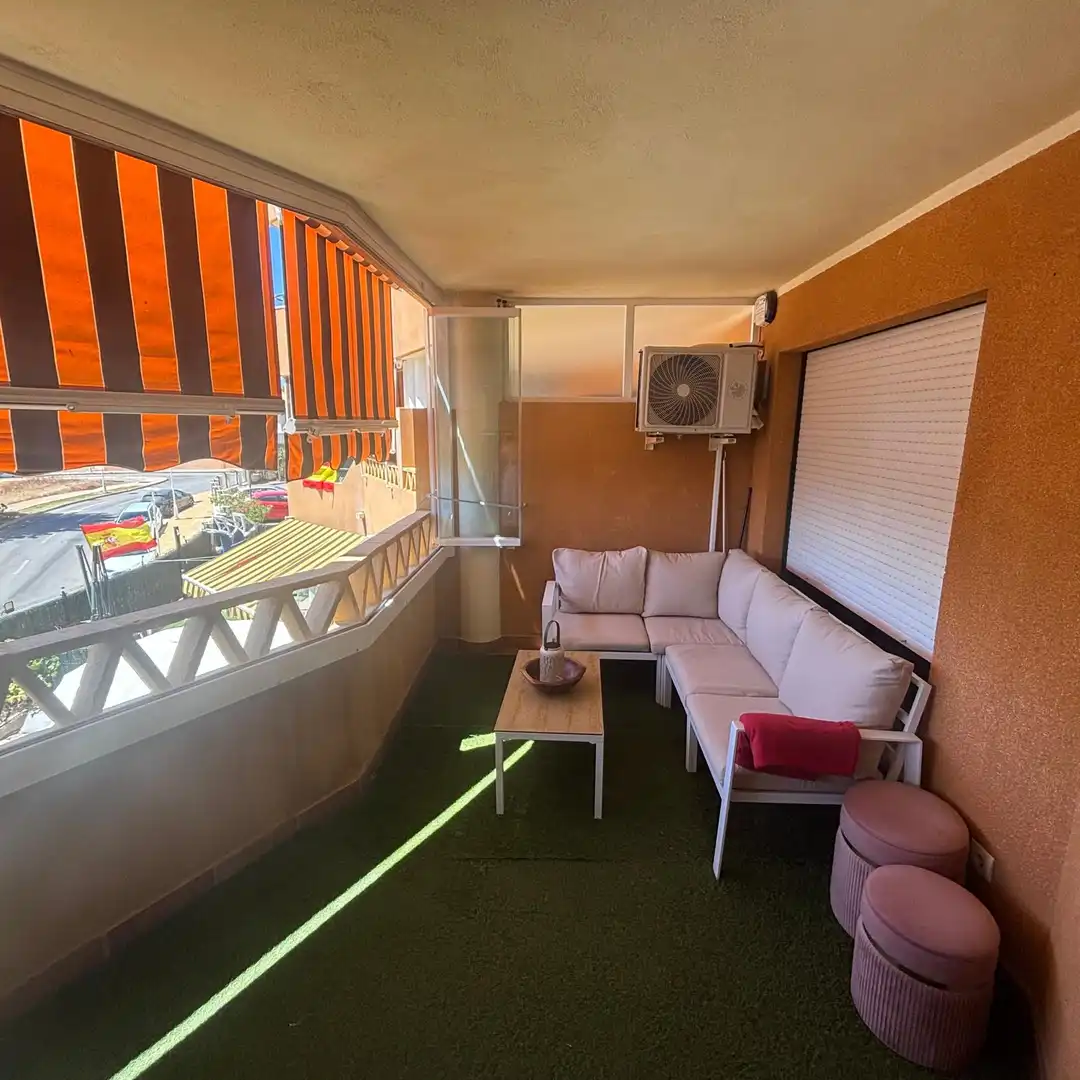 Balcony of Flat for rent in Fuengirola  with Air Conditioner, Terrace and Furnished