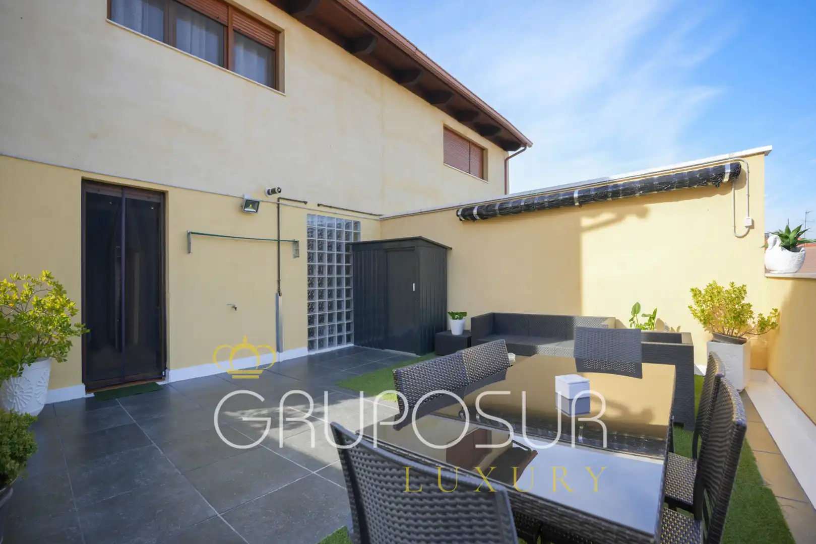 Terrace of Detached homes for sale in Viana de Cega  with Air Conditioner, Heating and Parquet flooring