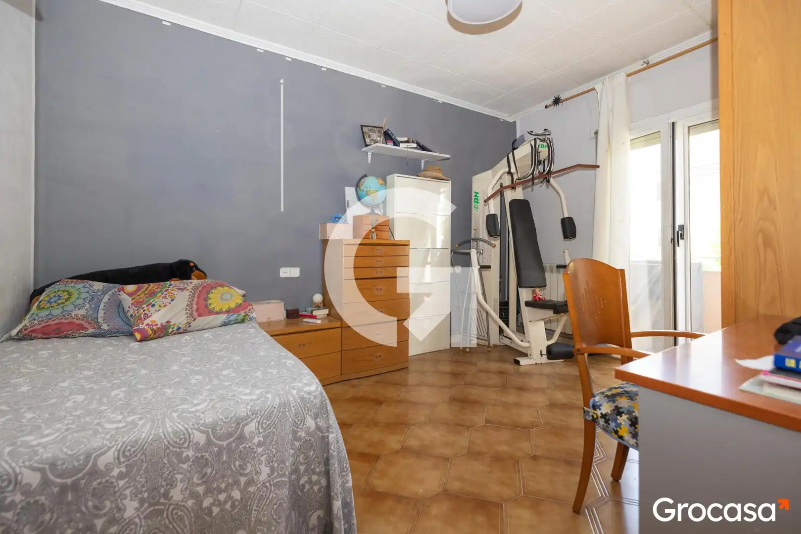 Bedroom of Flat for sale in Lleida  with Air Conditioner, Heating and Storage room