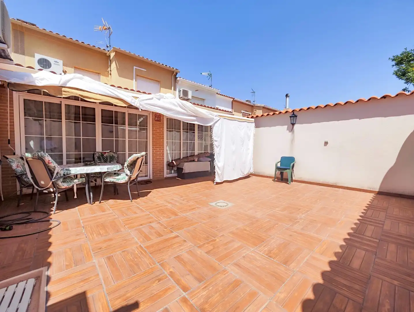 Terraza de Casa o chalet en venta en Argamasilla de Calatrava con Aire acondicionado, Calefacción y Amueblado