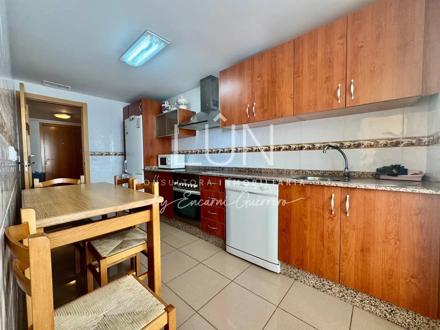 Cocina de Apartamento de alquiler en Molina de Segura con Aire acondicionado, Terraza y Amueblado