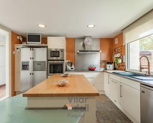 Kitchen of Single-family semi-detached for sale in Vallromanes  with Heating, Private garden and Terrace