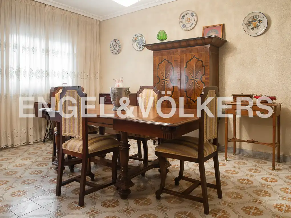 Menjador de Apartament en venda en Vila-real amb Calefacció i Balcó