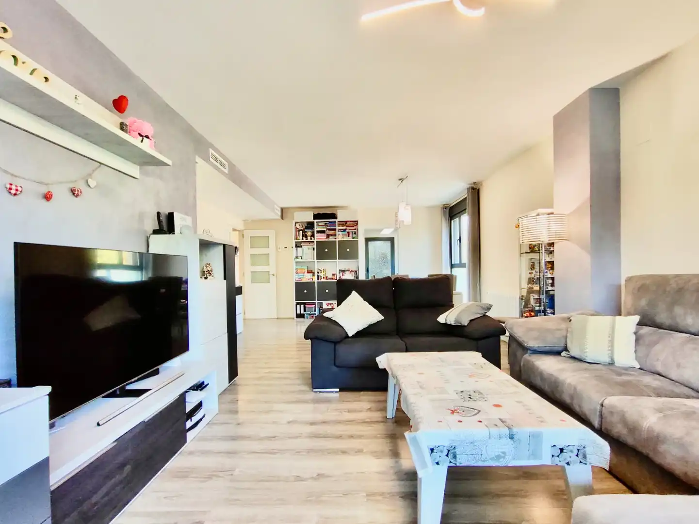 Living room of Flat for sale in Salou  with Air Conditioner, Heating and Parquet flooring