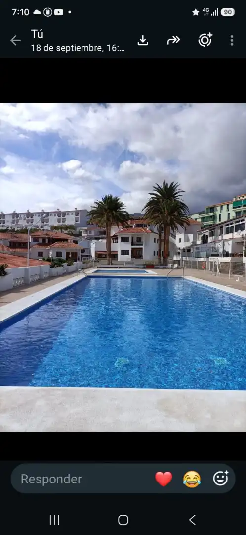 Piscina de Piso de alquiler en Las Caletillas - Punta Larga