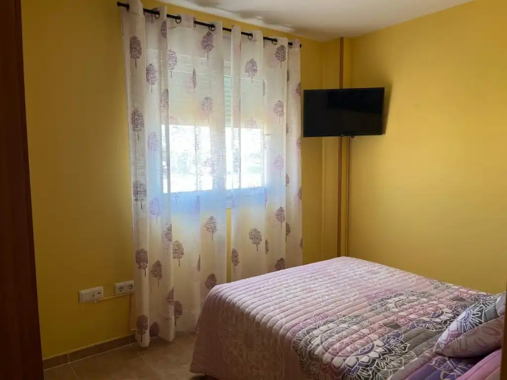 Bedroom of Flat for rent in Benicarló  with Air Conditioner, Heating and Furnished