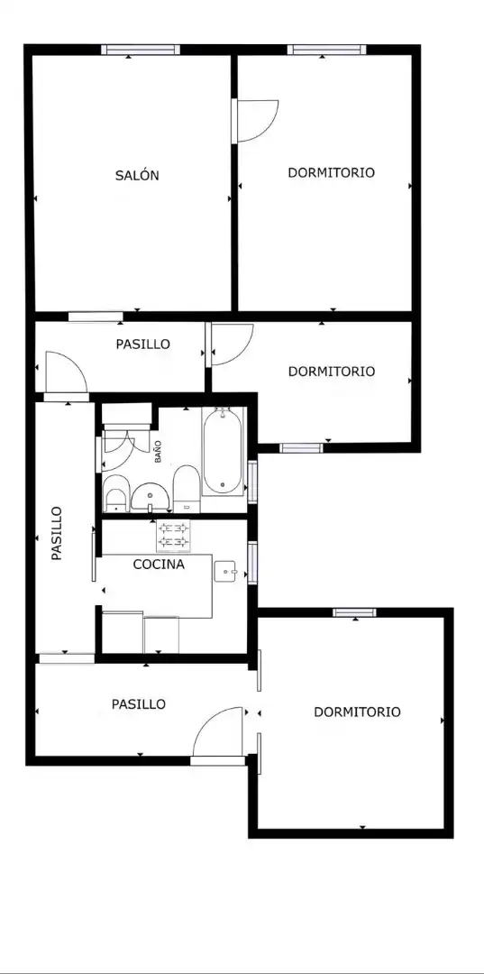 Flat for sale in Barcelona  with Heating and Parquet flooring