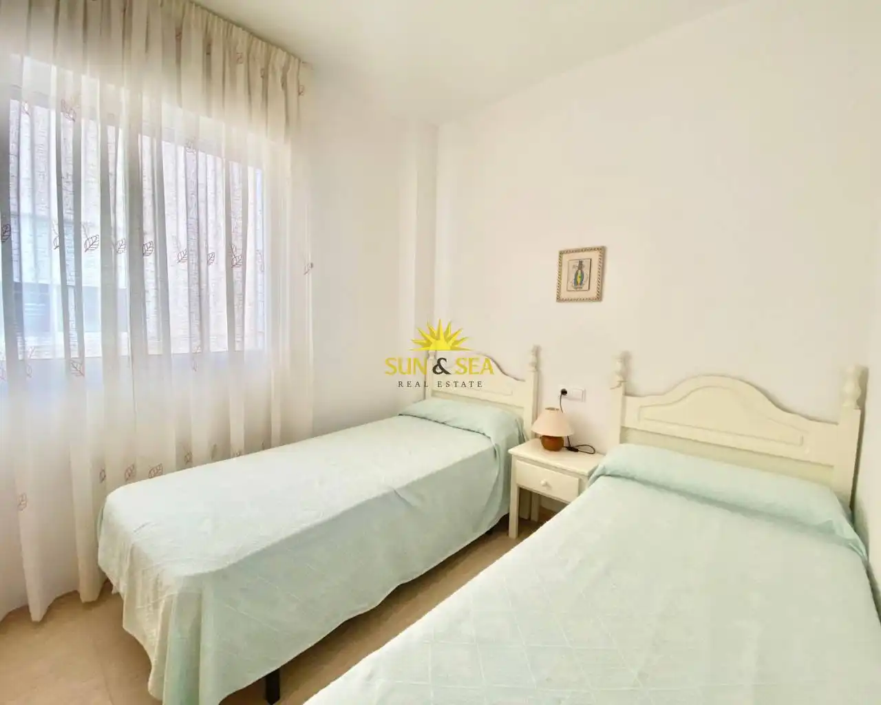 Habitación de Apartamento de alquiler en Cartagena con Aire acondicionado, Calefacción y Piscina