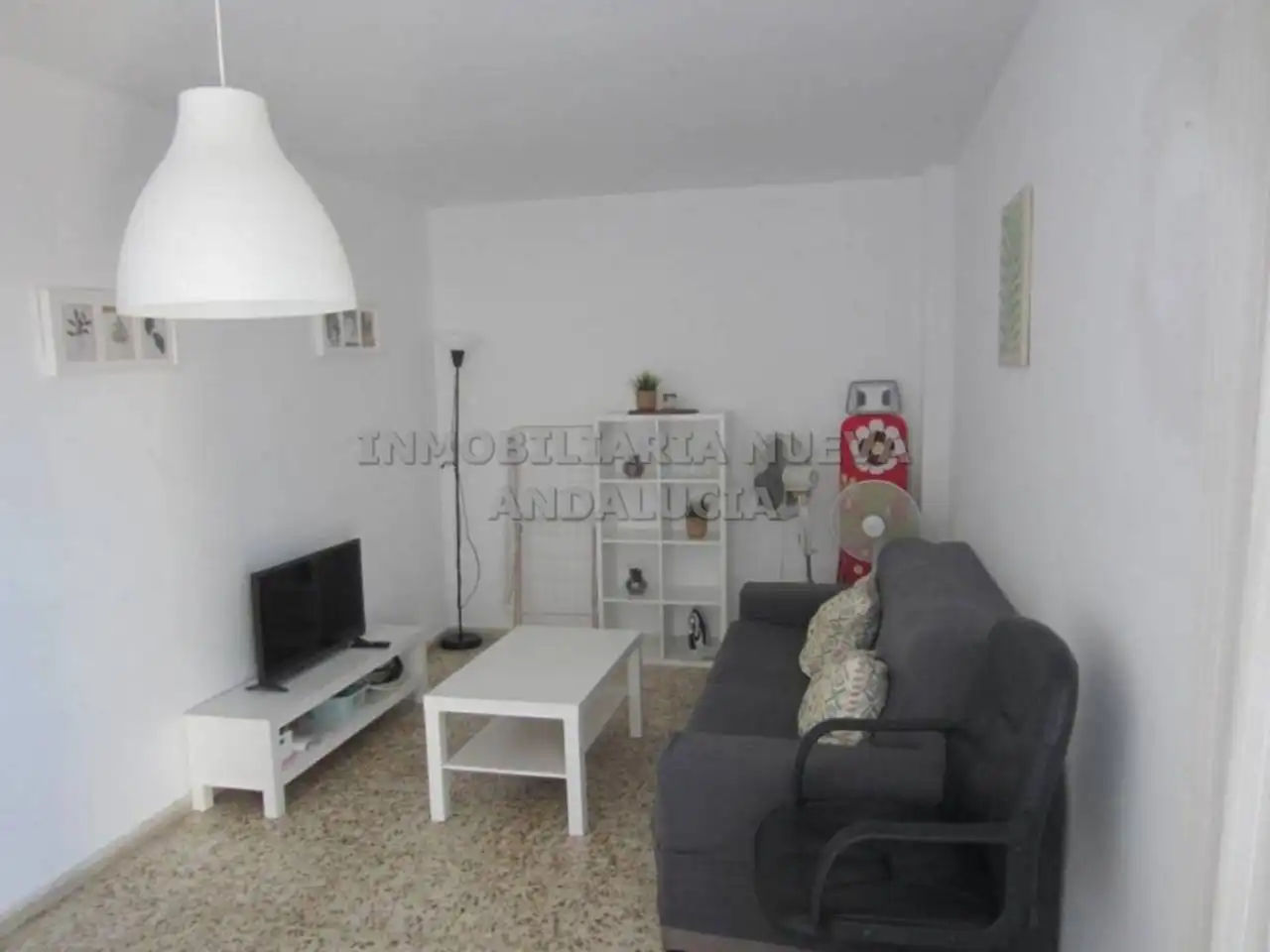 Sala de estar de Piso de alquiler en Almería con Terraza y Amueblado