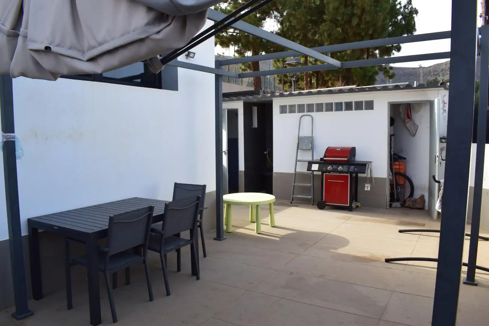 Terrassa de Casa o xalet en venda en Valsequillo de Gran Canaria amb Jardí privat, Terrassa i Traster