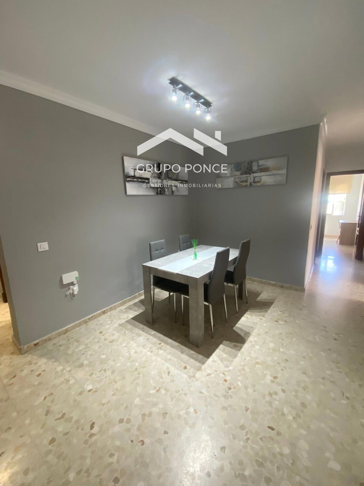 Dining room of Flat to rent in Jerez de la Frontera  with Air Conditioner, Furnished and Internet
