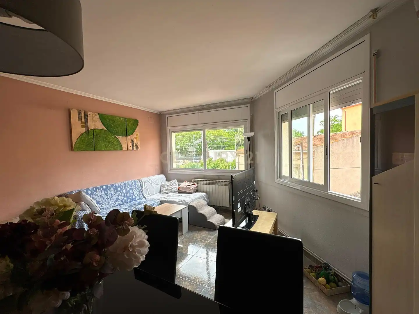 Sala de estar de Casa o chalet en venta en Mollet del Vallès