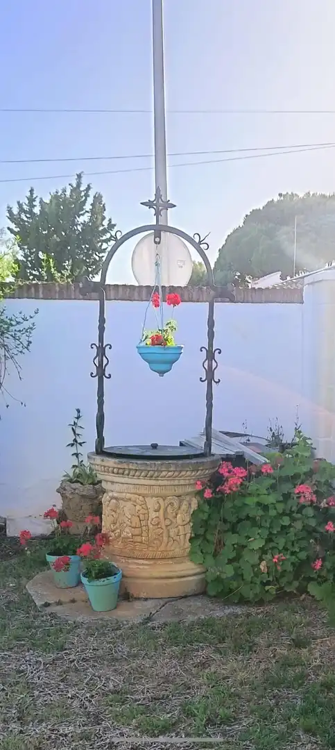 Jardí de Casa o xalet en venda en El Puerto de Santa María amb Aire condicionat i Jardí privat
