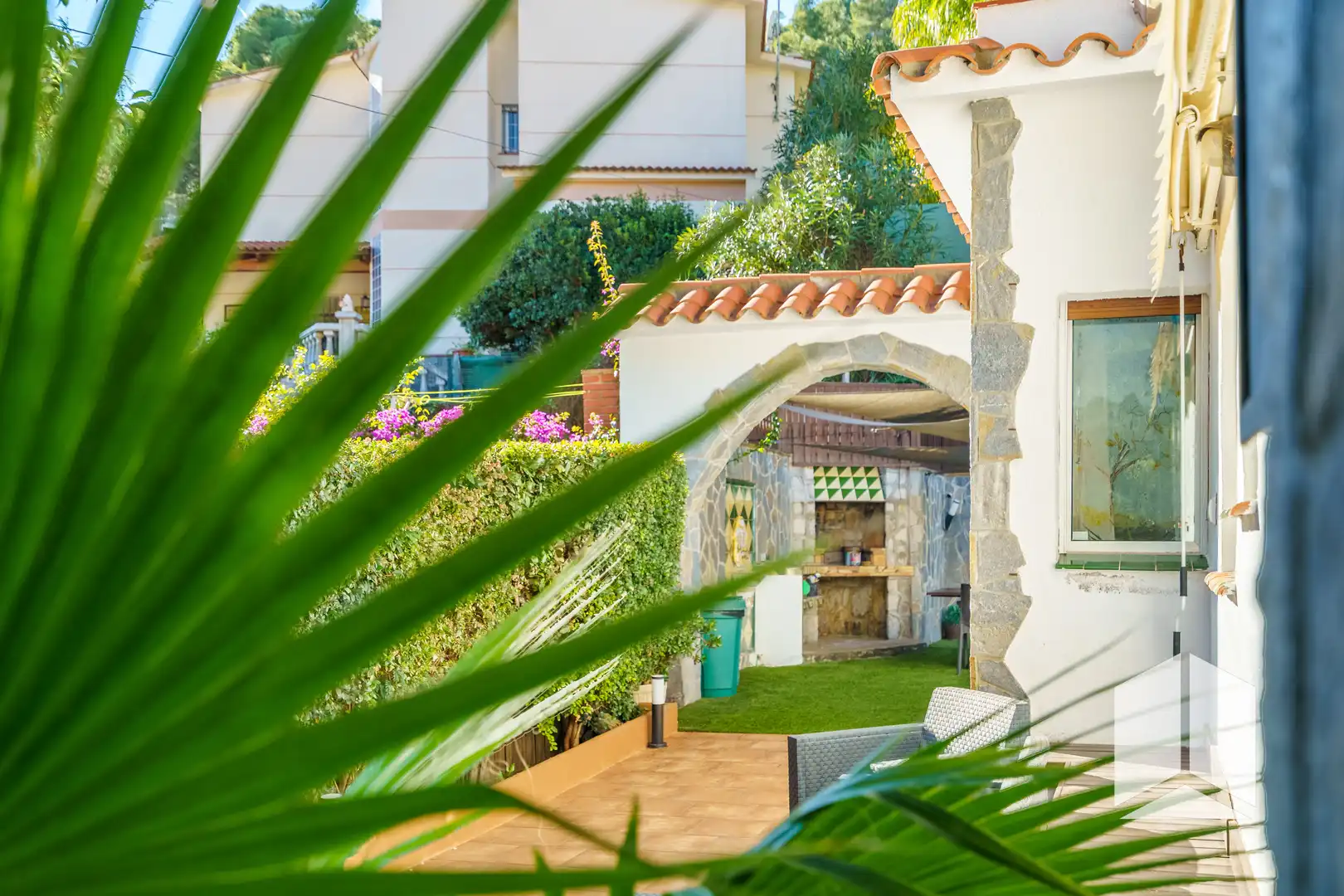 Jardín de Casa o chalet en venta en Castelldefels con Terraza