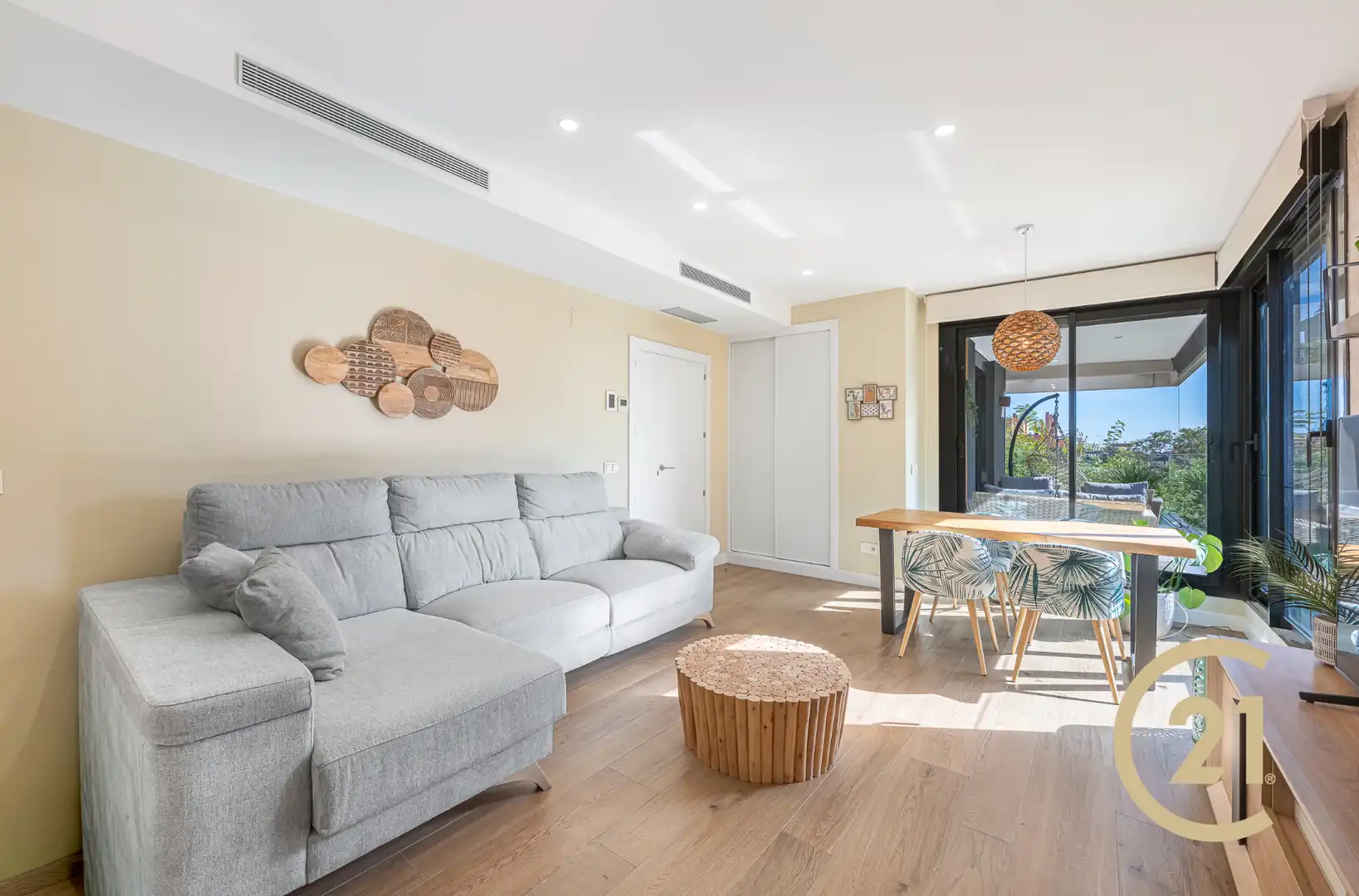 Wohnzimmer von Wohnung zum Verkauf in Málaga mit Klimaanlage, Terrasse und Abstellraum