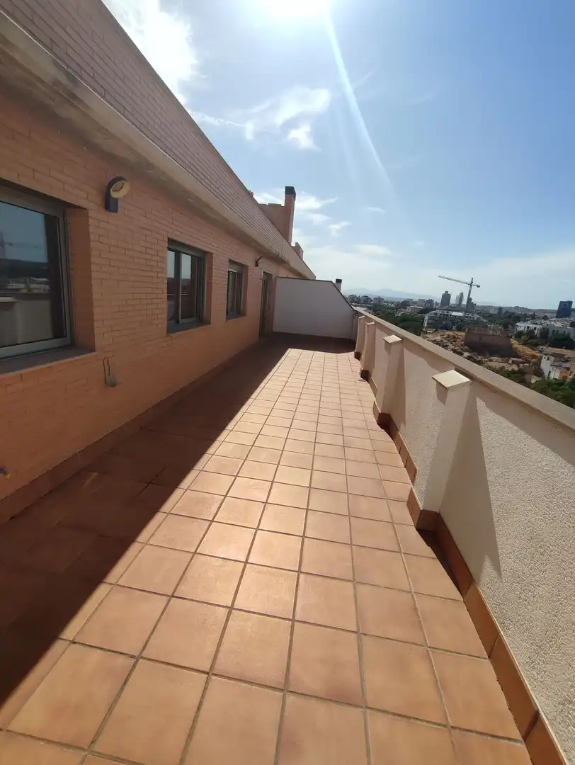 Terrassa de Àtic de lloguer en Murcia amb Aire condicionat, Calefacció i Terrassa