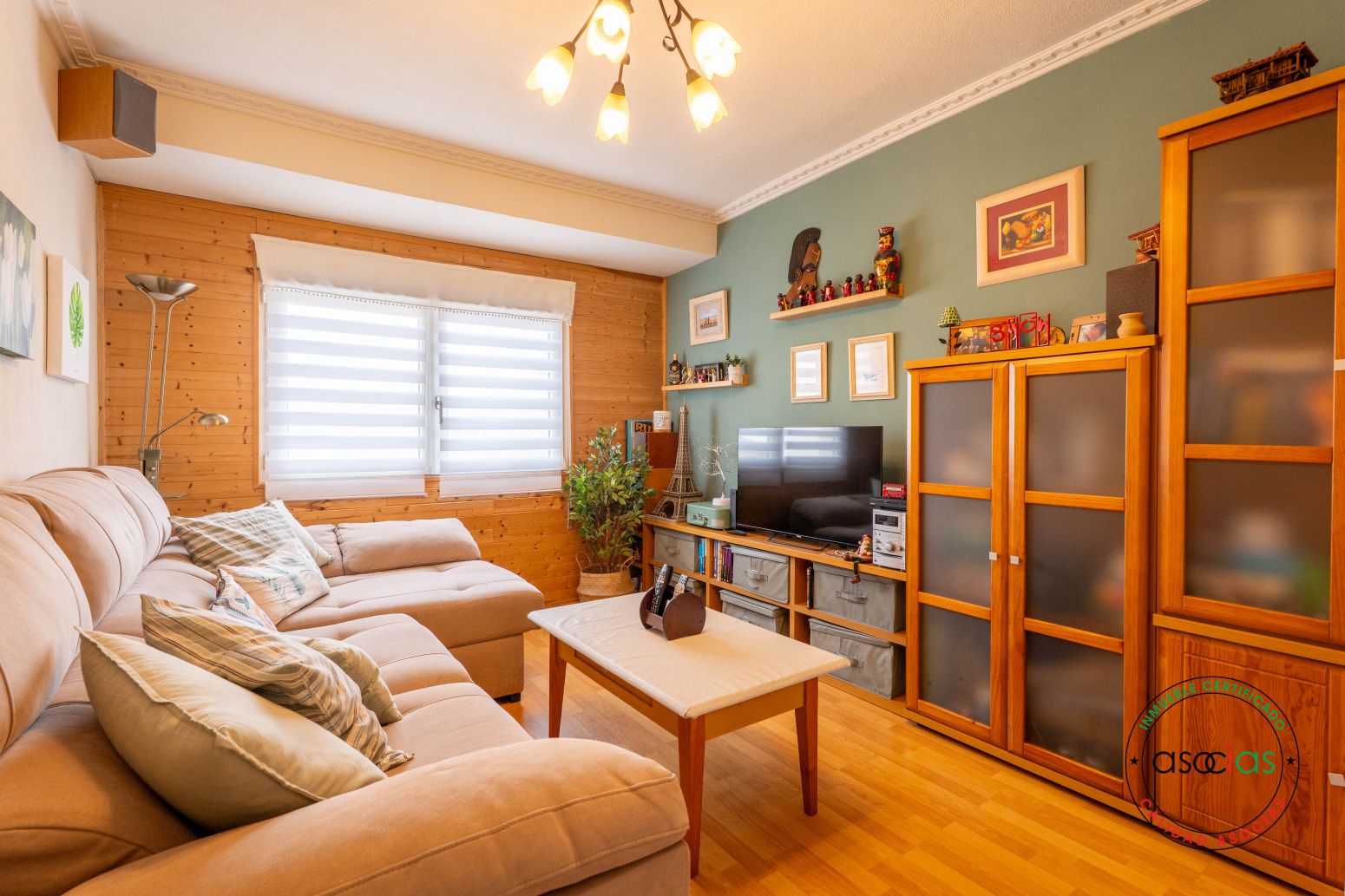 Living room of Flat for sale in Gijón 