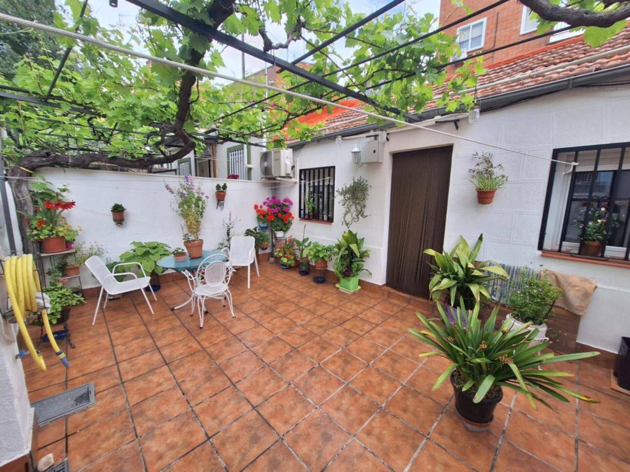 Terrace of House or chalet to rent in Leganés  with Air Conditioner, Heating and Furnished
