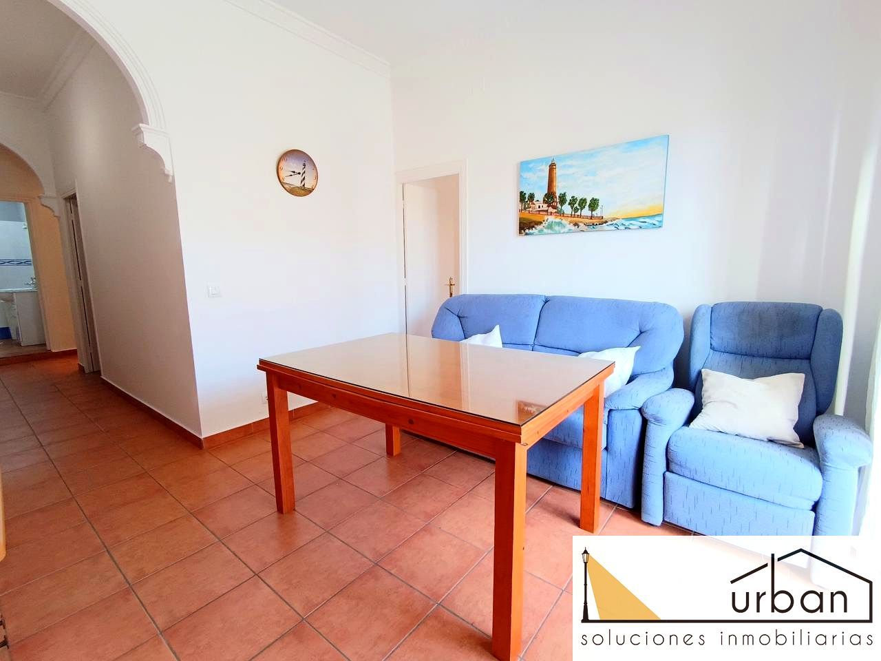 Living room of Flat for sale in Chipiona  with Air Conditioner and Furnished